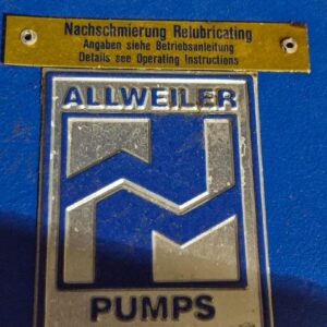 Allweiler MSS Centrifugal Pump Assembly