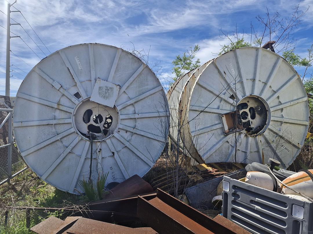 Heavy-Duty Seismic Umbilical Storage Reels (Ribbed Steel)