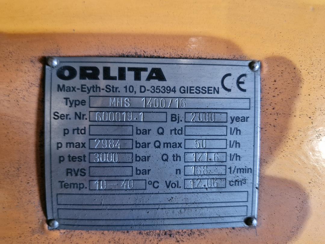 ProMinent ORLITA Ultra-High-Pressure Metering Pump - Image 4