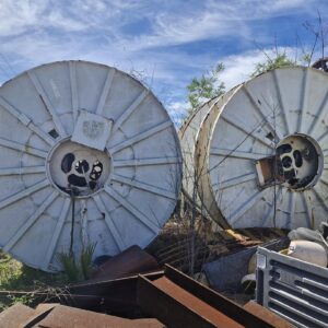 Heavy-Duty Seismic Umbilical Storage Reels (Ribbed Steel)