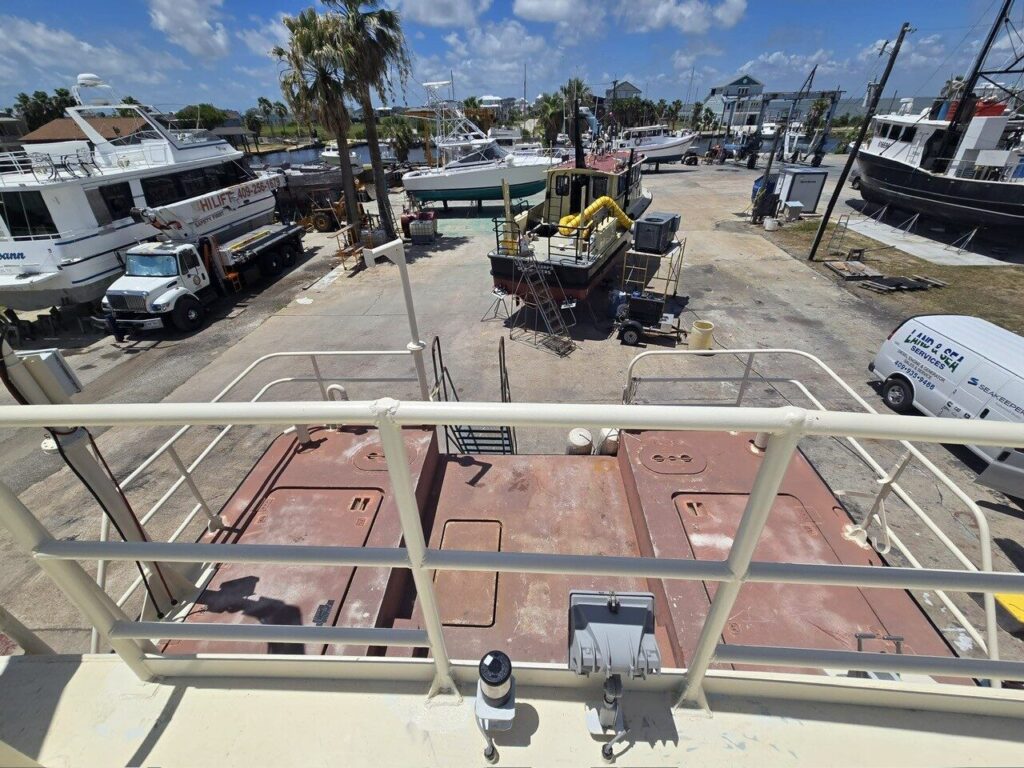 Back deck, high